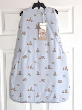 Gunamuna Light Blue Bears Sleep Sack